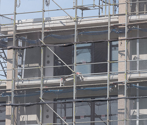 足場工事のこだわり