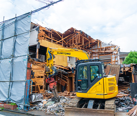 解体工事のこだわり