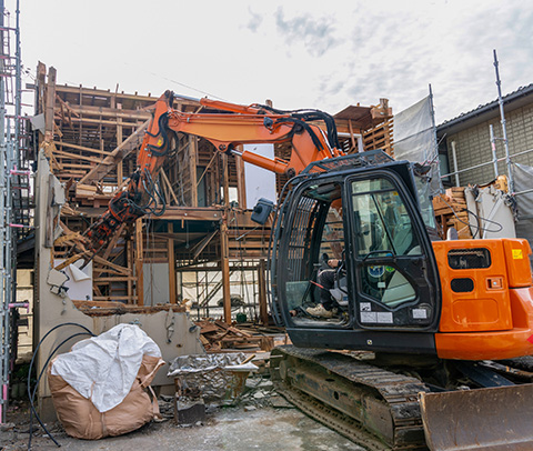 解体工事のこだわり